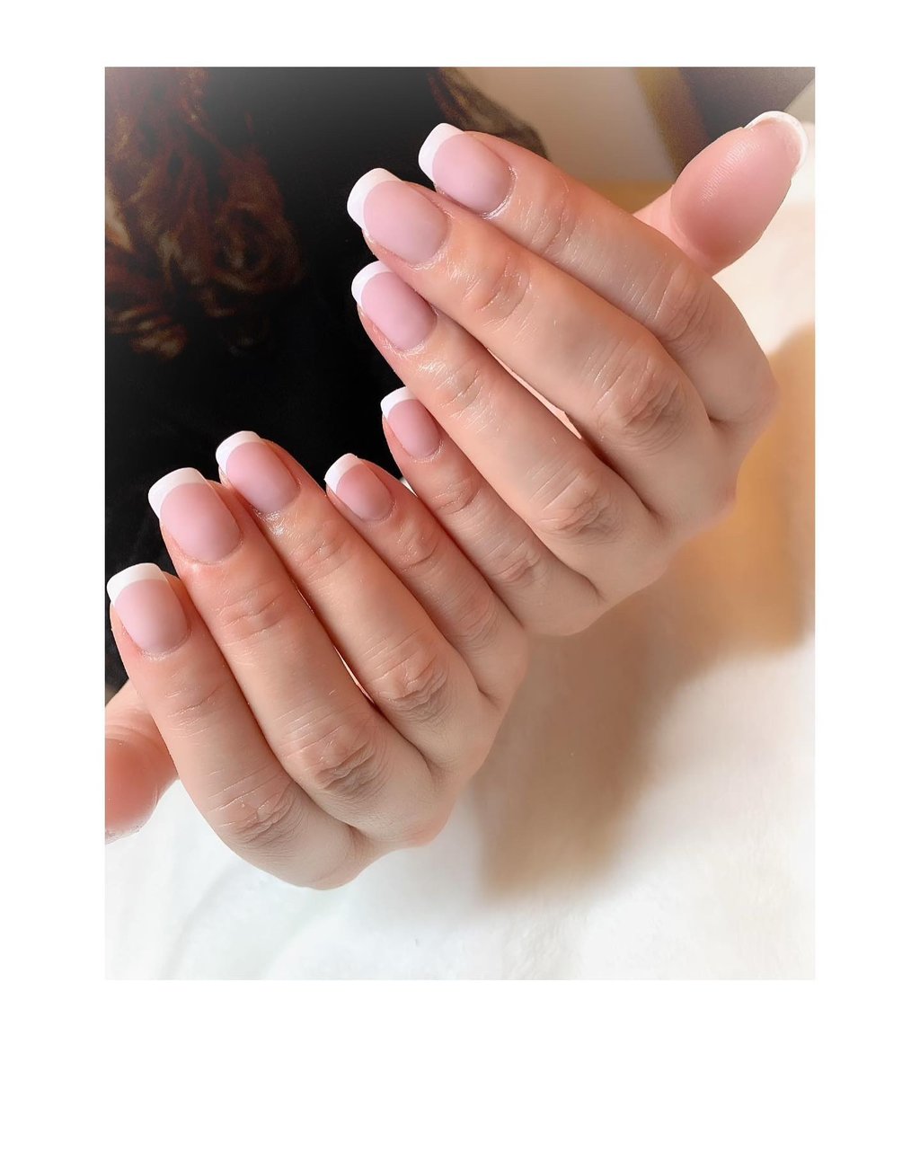 オールシーズン ハンド フレンチ ホワイト ベージュ 木下キノコのネイルデザイン No ネイルブック