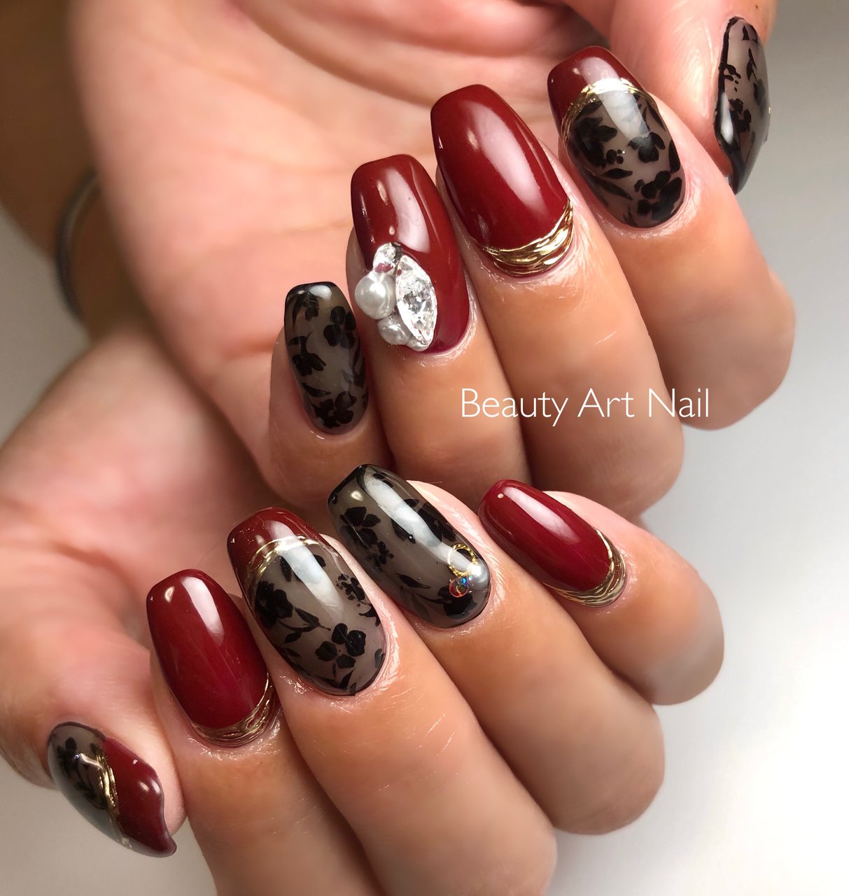 秋 ブライダル パーティー デート ハンド Yurikabambaのネイルデザイン No ネイルブック