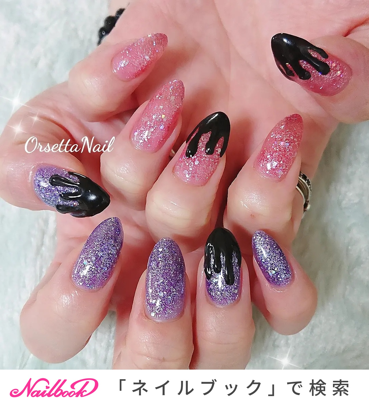 2025年】新着順｜#ドロッと系のネイルデザイン｜ネイルブック