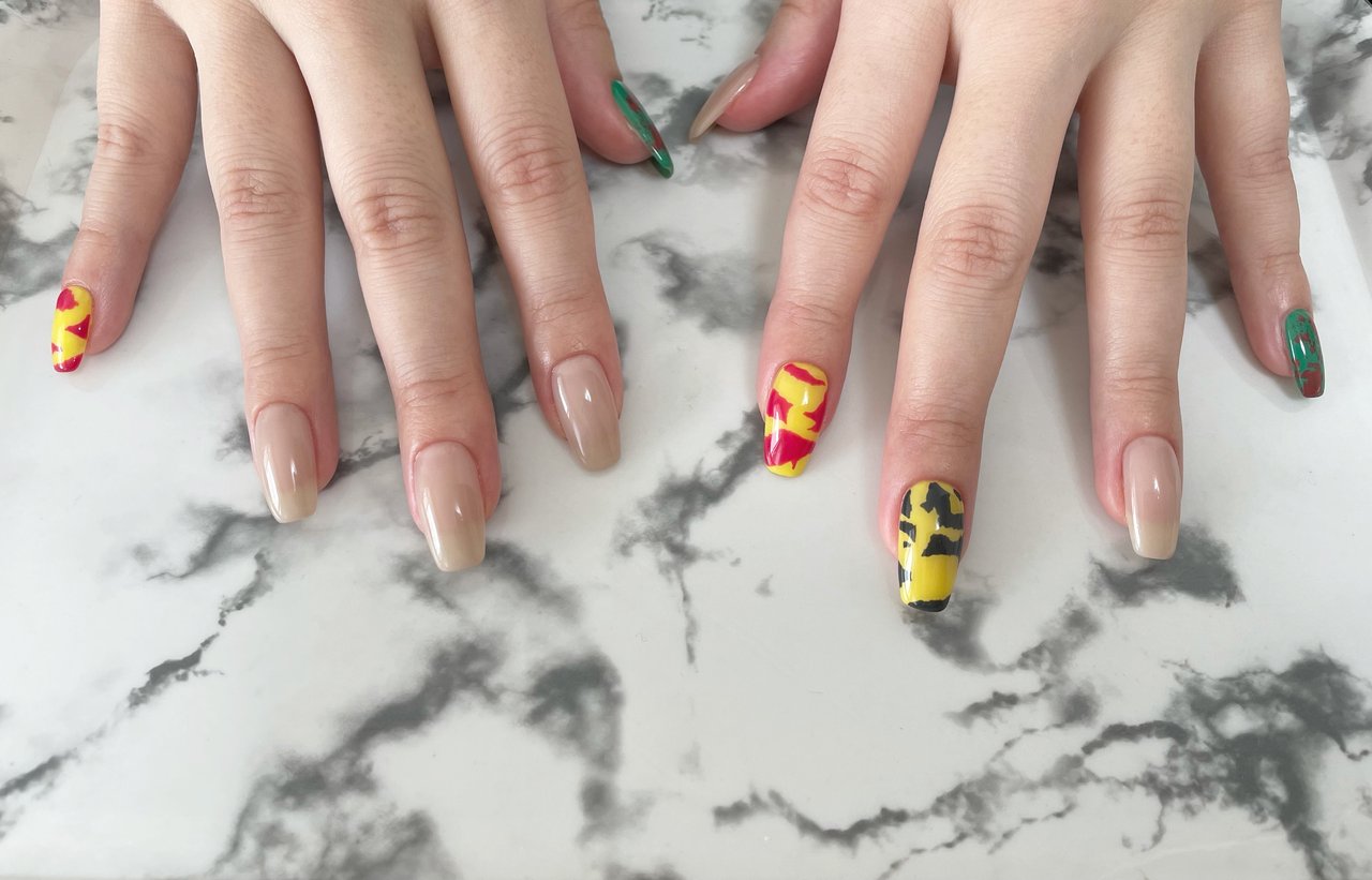 オールシーズン ライブ パーティー 女子会 ワンカラー Nailsalon Almaのネイルデザイン No ネイルブック