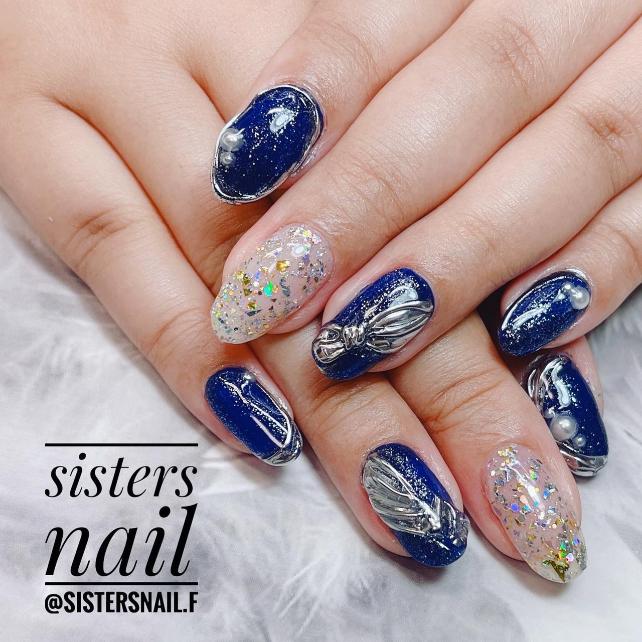 秋 冬 クリスマス パーティー ハンド Nailist Kazumiのネイルデザイン No ネイルブック