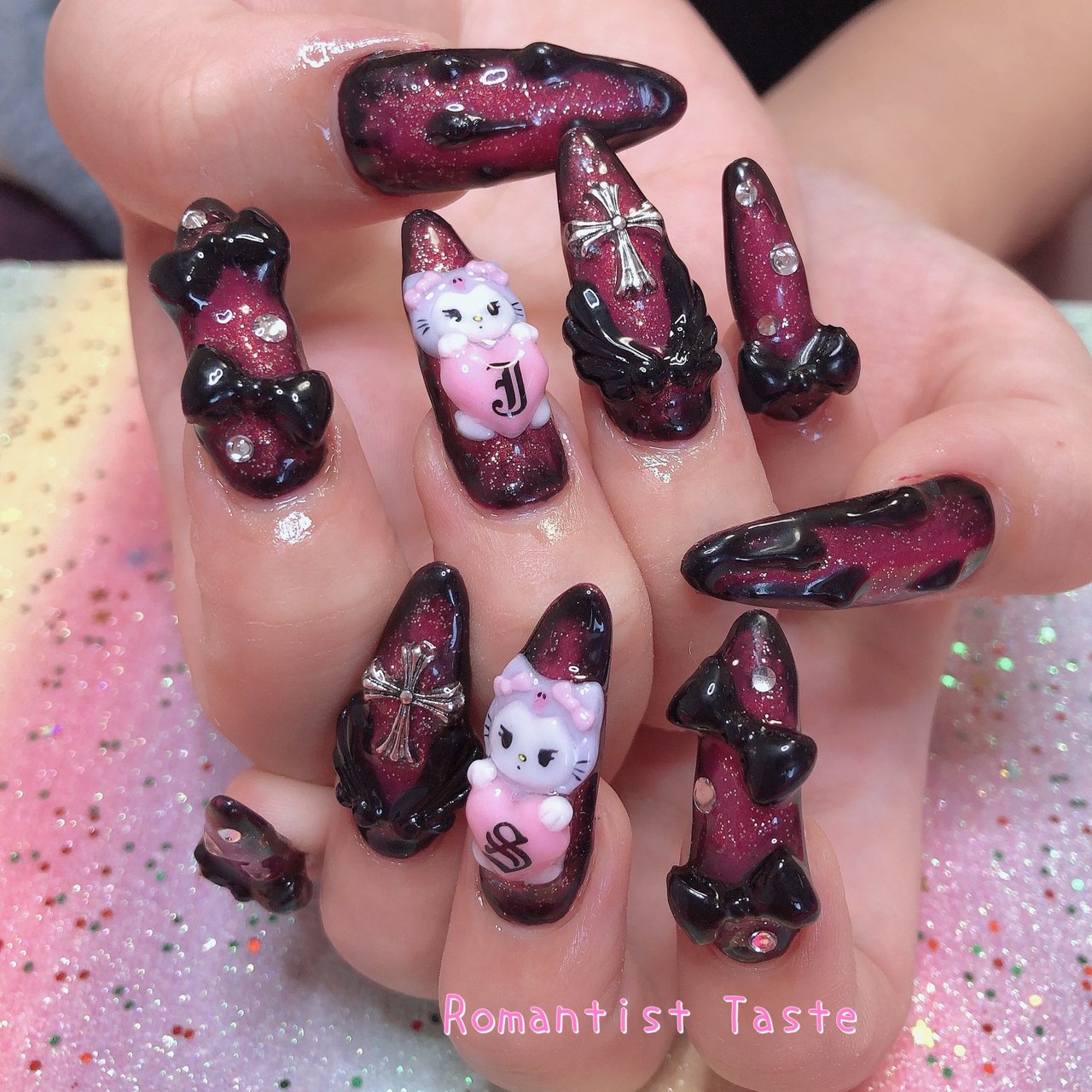 成人式 ライブ ハロウィン 女子会 ハンド Bambi Bambiのネイルデザイン No ネイルブック