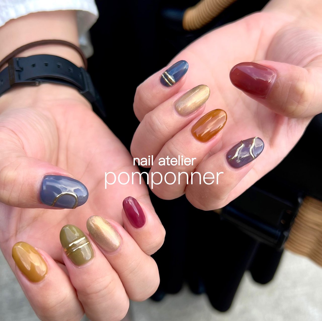 Nailatelier Pomponner ネイルアトリエ ポンポネのネイルデザイン No ネイルブック