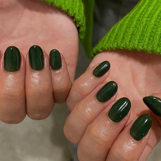 22年 新着順 緑コーデのネイルデザイン ネイルブック