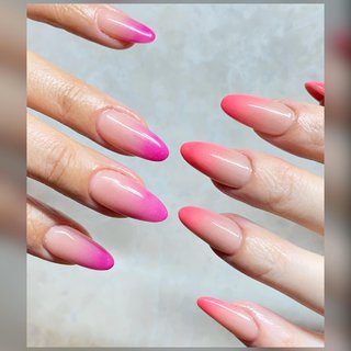 チーク ピンクのネイルデザイン ネイルブック