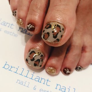レオパードフットネイルのネイルデザイン ネイルブック