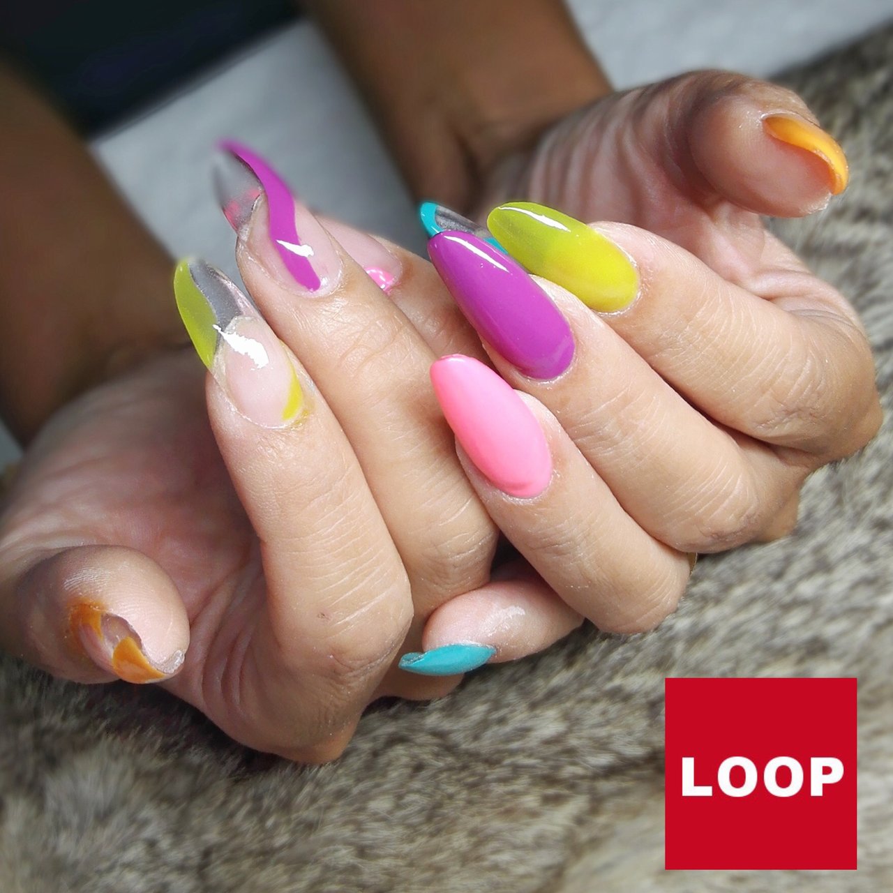 旅行 リゾート パーティー 女子会 ハンド Loopのネイルデザイン No ネイルブック