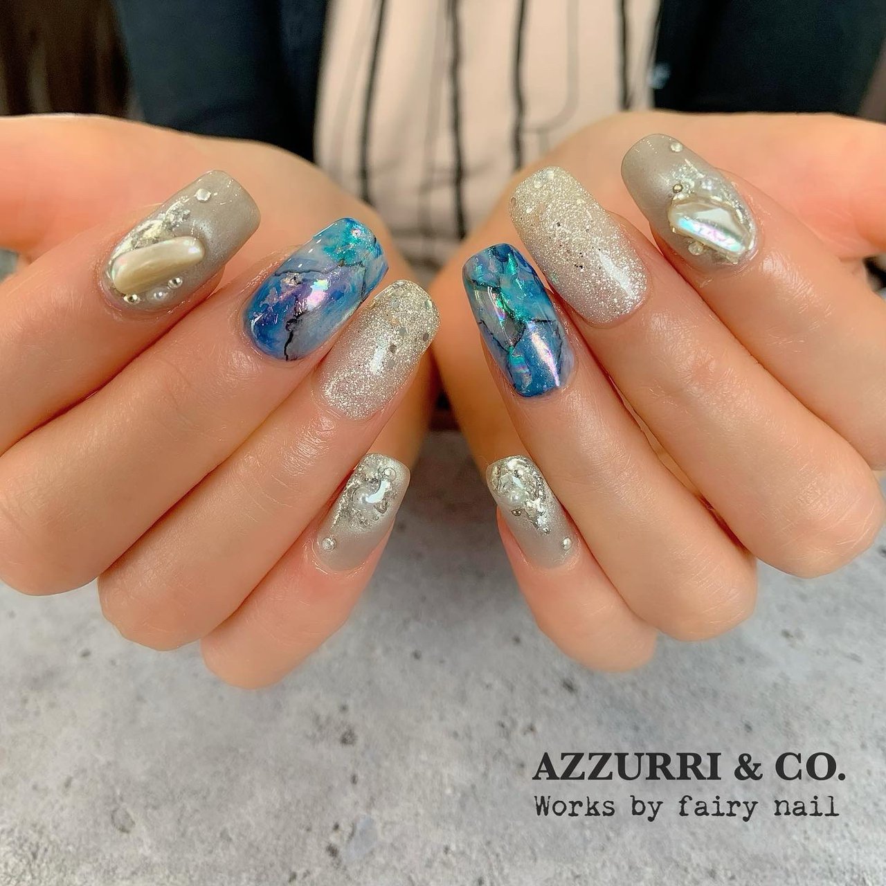 春 秋 冬 オールシーズン ハンド Akiのネイルデザイン No ネイルブック