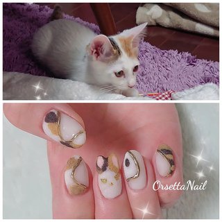 2025年】新着順｜#三毛猫ネイルのネイルデザイン(4ページ目)｜ネイルブック