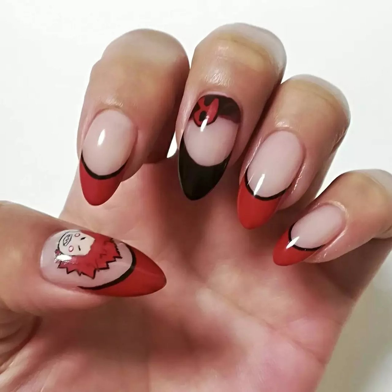 ライブ ハロウィン パーティー ハンド フレンチ N Nailのネイルデザイン No ネイルブック