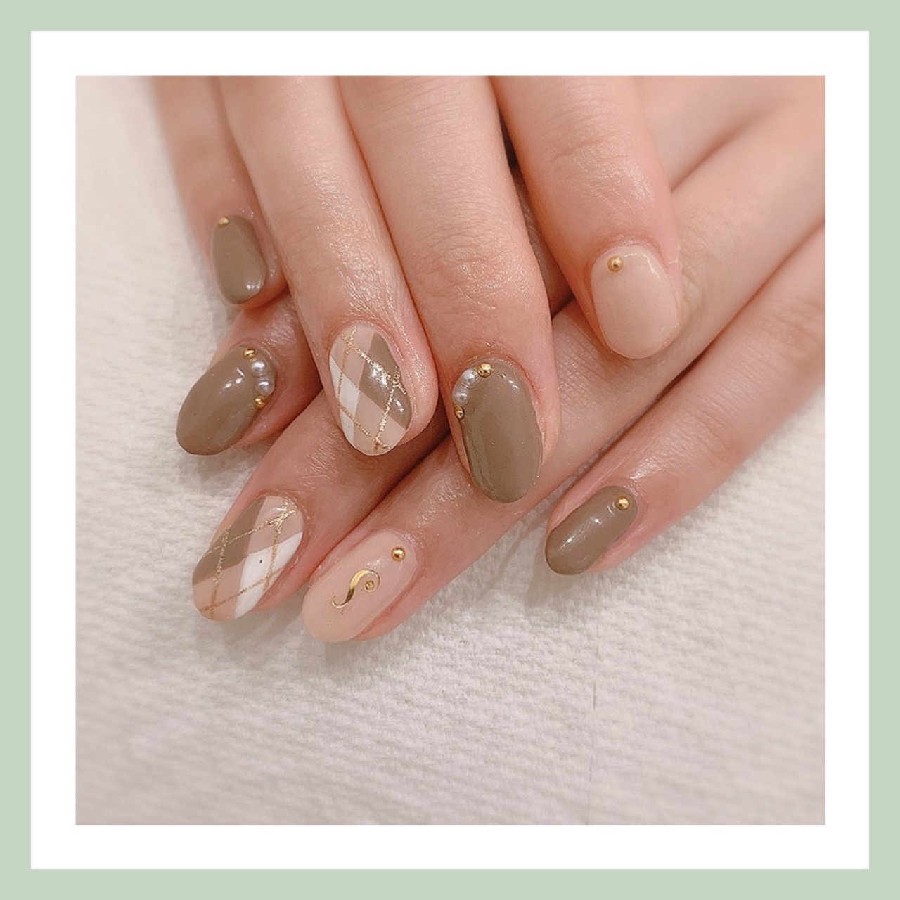 秋 冬 オフィス デート ハンド Grateful Nails あっちゃんこのネイルデザイン No ネイルブック