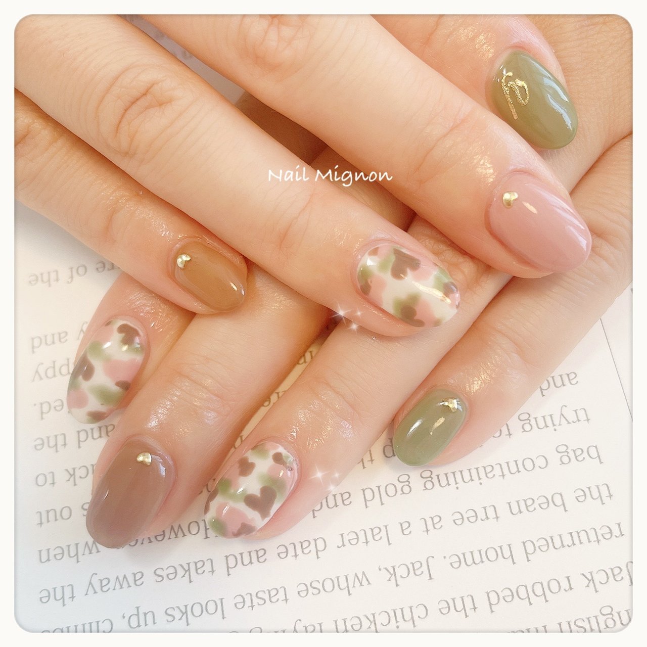 秋 冬 デート 女子会 ハンド Nailmignonのネイルデザイン No ネイルブック