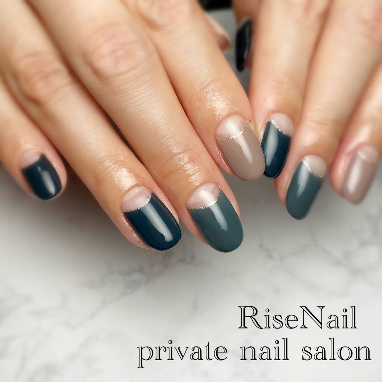 秋 冬 女子会 ハンド シンプル Satomi のネイルデザイン No ネイルブック