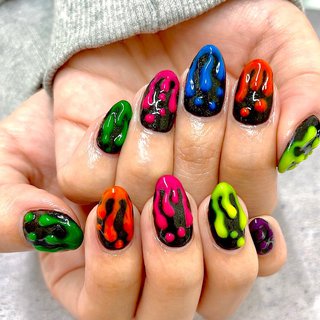 人気順｜ピンク/#スプラトゥーンのネイルデザイン｜ネイルブック