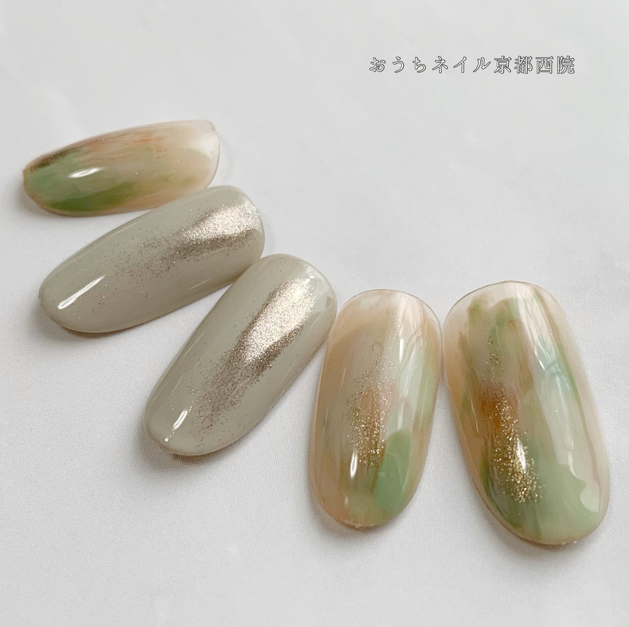 秋 オールシーズン ハンド ワンカラー ニュアンス おうちネイル京都西院 森本かおりのネイルデザイン No ネイルブック