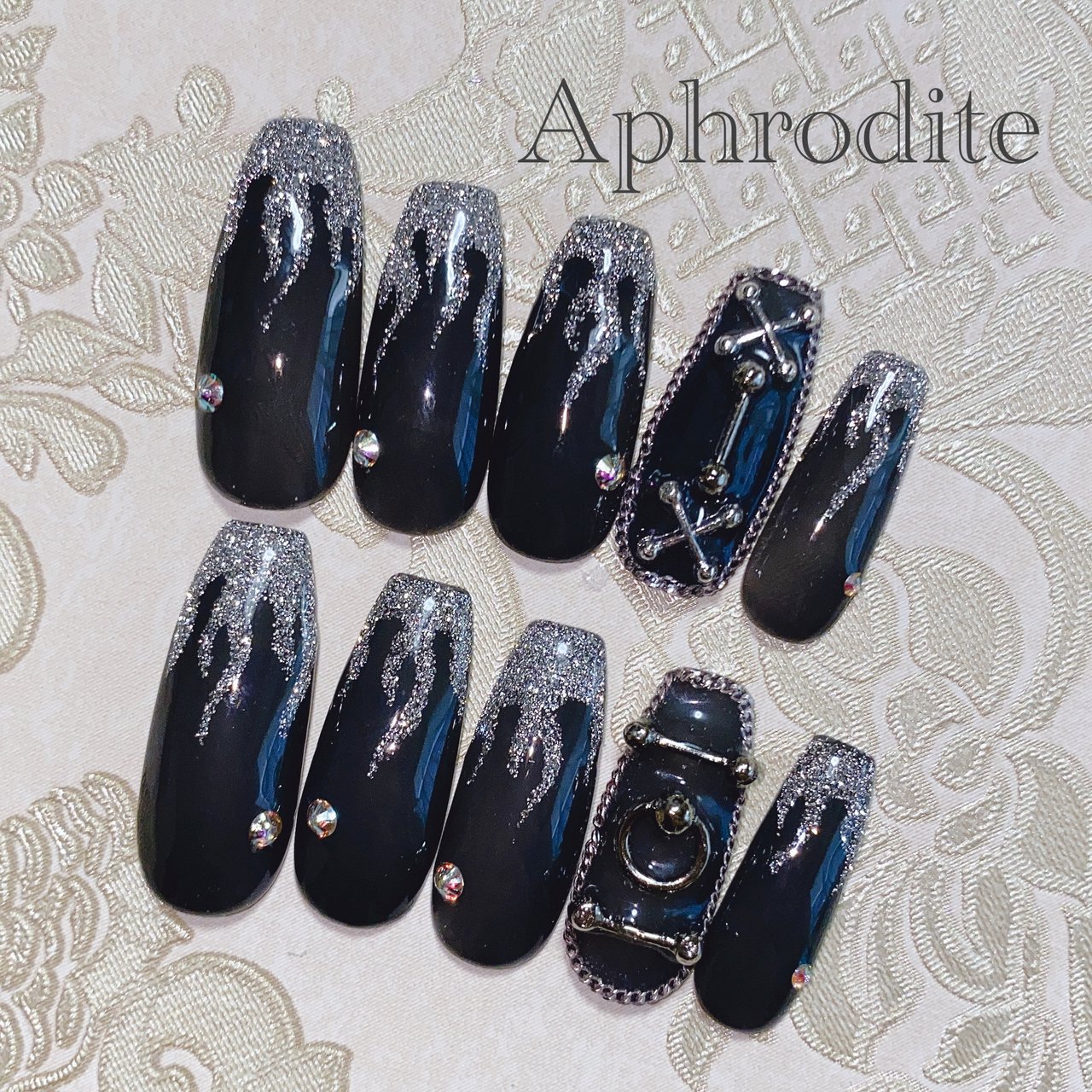 秋 冬 オールシーズン ハロウィン ハンド Hikaru Nailのネイルデザイン No ネイルブック