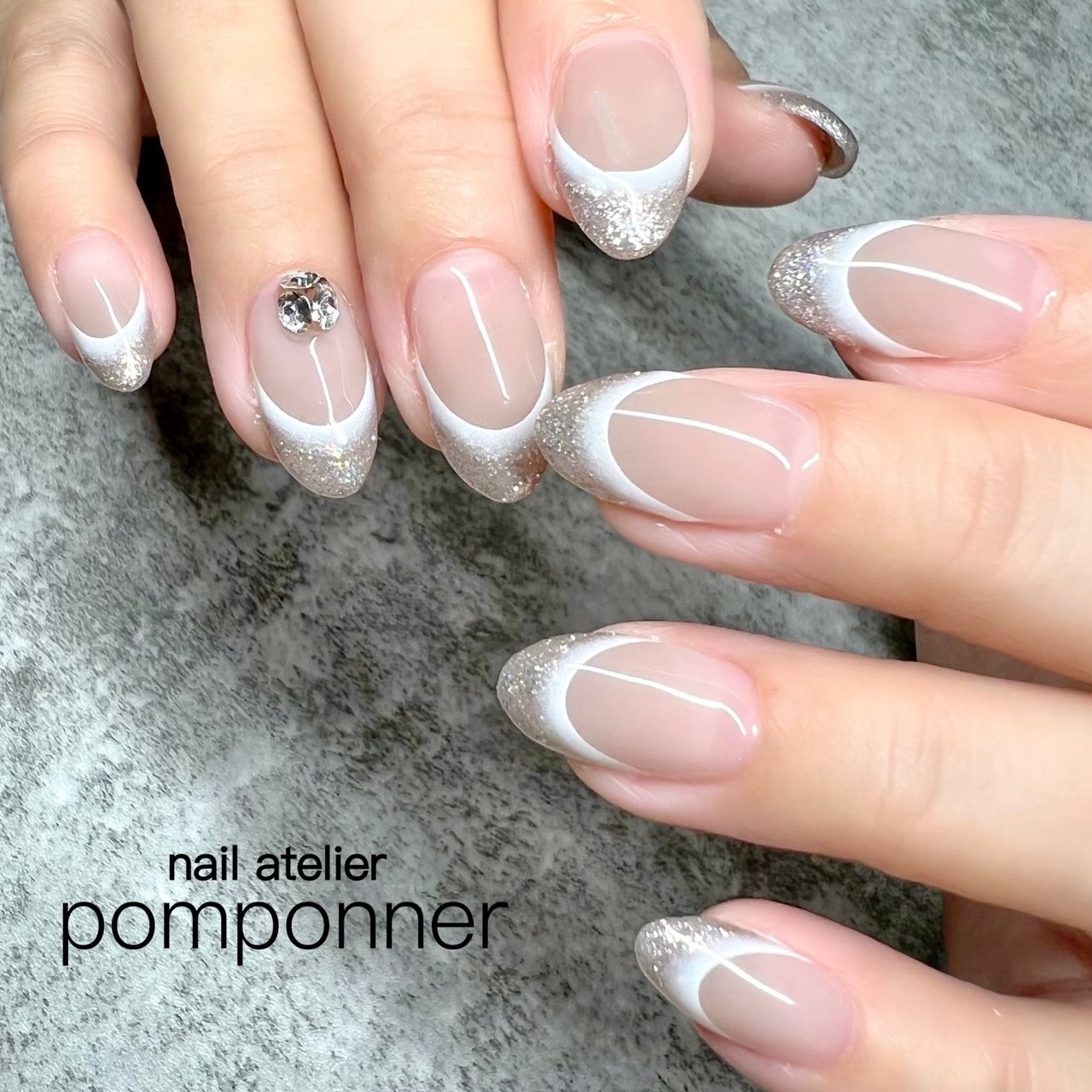 Nailatelier Pomponner ネイルアトリエ ポンポネのネイルデザイン No ネイルブック