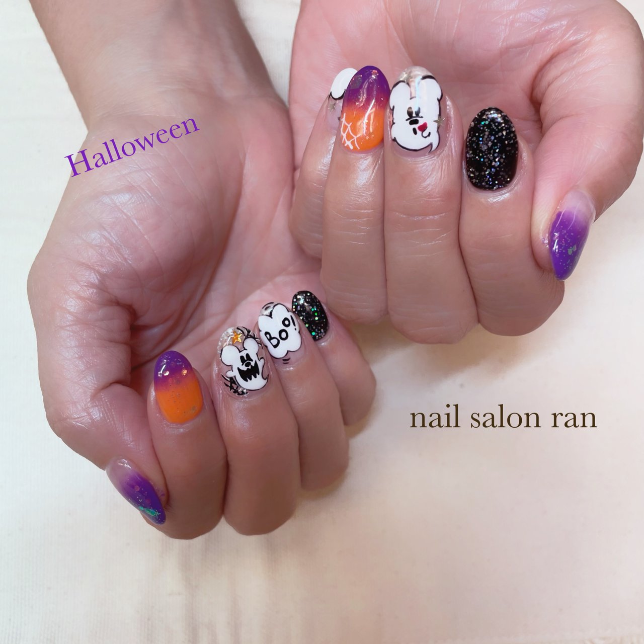 ハロウィン ジェルネイル お客様 Mikaのネイルデザイン No ネイルブック