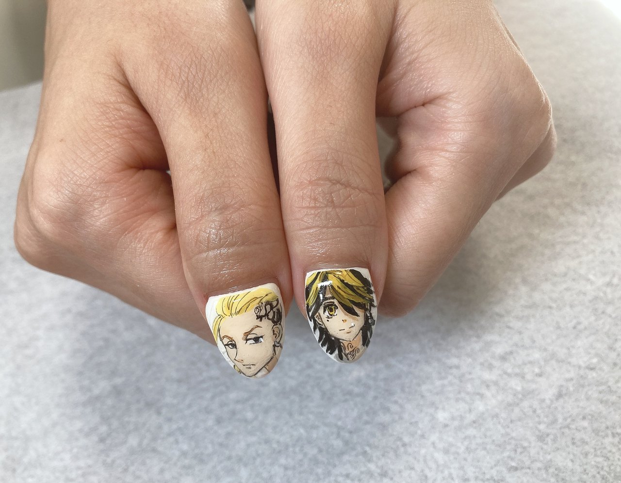 オールシーズン ハンド 痛ネイル ロング ジェルネイル Amberのネイルデザイン No 673 ネイルブック