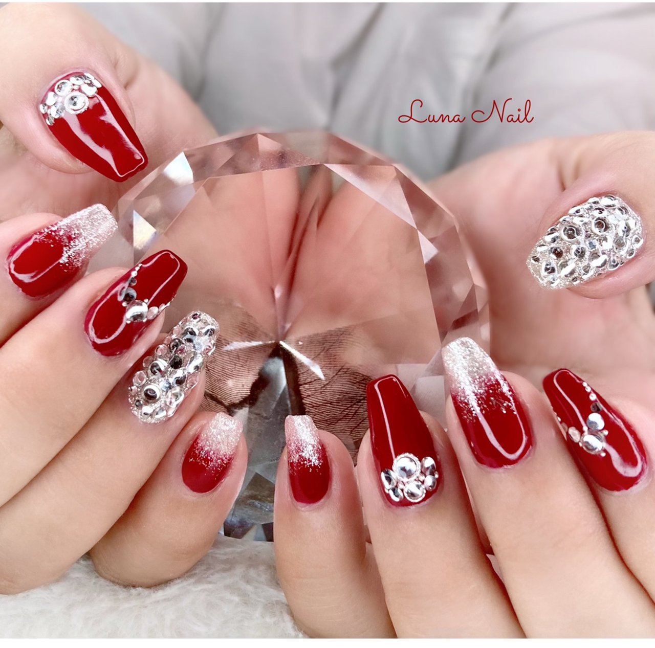 オールシーズン ライブ パーティー 女子会 ハンド Lunanail18のネイルデザイン No ネイルブック