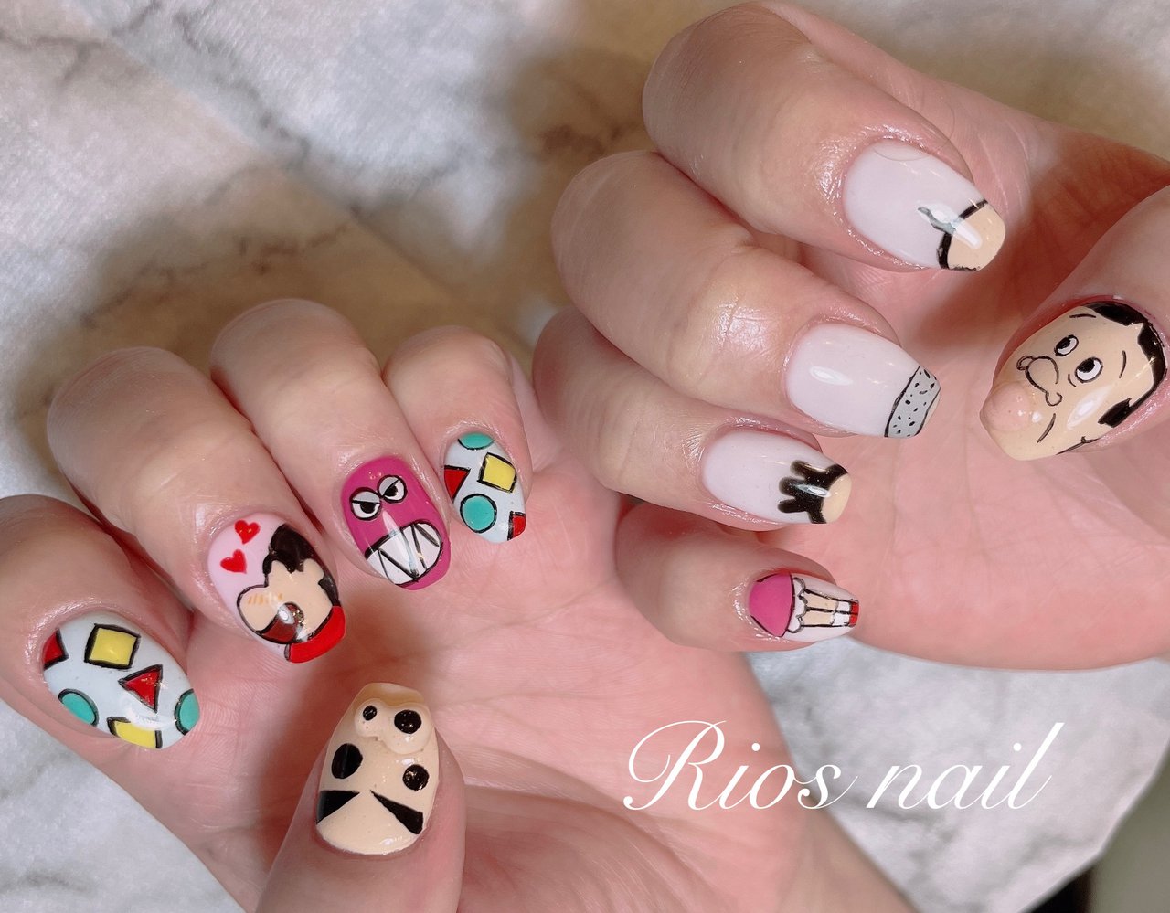 オールシーズン 旅行 ライブ 女子会 ハンド Shioriのネイルデザイン No ネイルブック