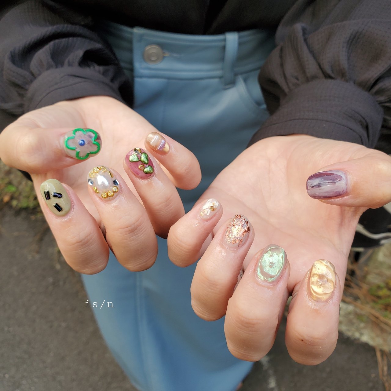 お客様 Nail Salon Is 天王寺のネイルデザイン No ネイルブック