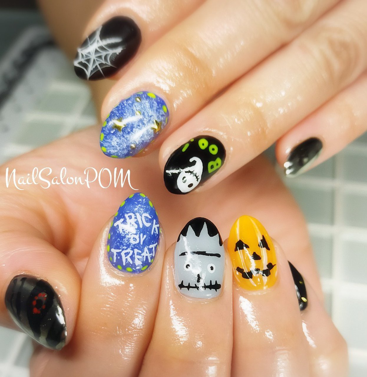 秋 バレンタイン ハロウィン 女子会 ハンド Nail Salon Pomのネイルデザイン No ネイルブック