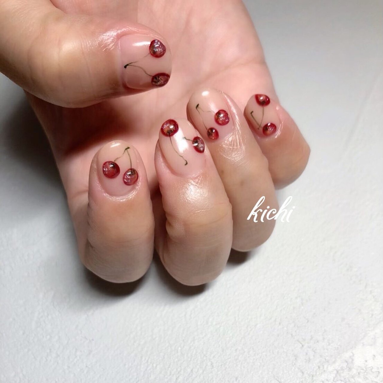 春 秋 ハンド シンプル ワンカラー みじゅみじゅのネイルデザイン No ネイルブック