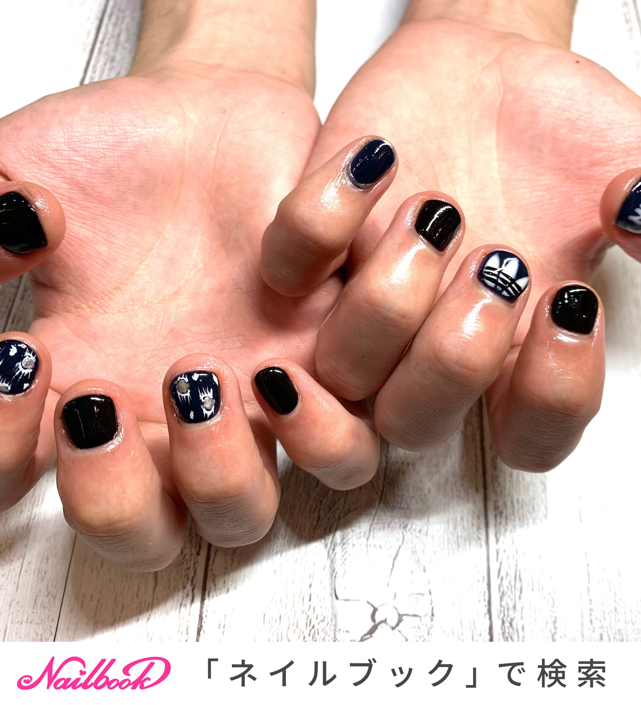 Adidasのネイルデザイン ネイルブック