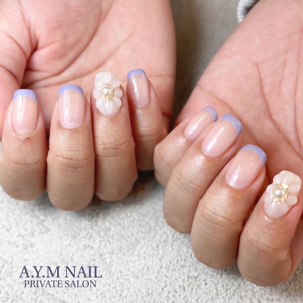 オフィス ブライダル パーティー デート ハンド A Y M Nailのネイルデザイン No ネイルブック