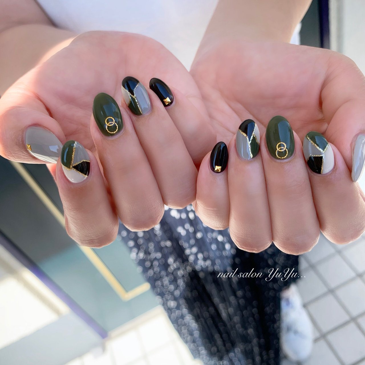 秋 冬 オフィス ハンド ワンカラー Nail Salon Yuyuのネイルデザイン No ネイルブック