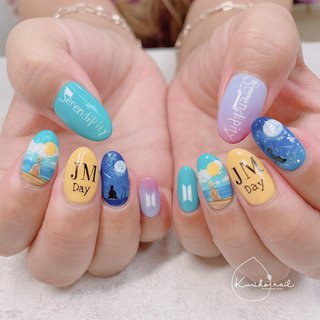 BTS BTSネイル　ネイルパーツ BT21 ネイルパーツ BTS好きな方 | otsumami.nail