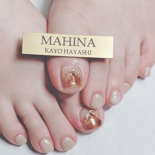 フット ハワイのネイルデザイン ネイルブック