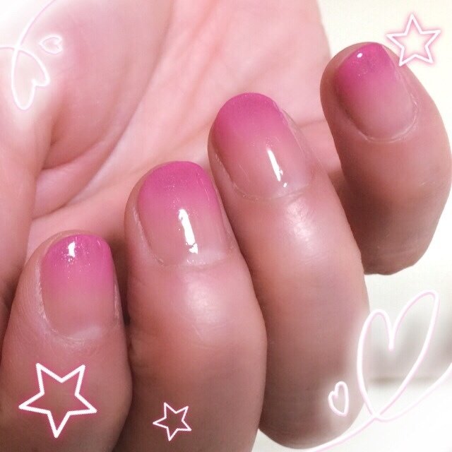 ハンド グラデーション ピンク ジェル 吉田舞のネイルデザイン No ネイルブック