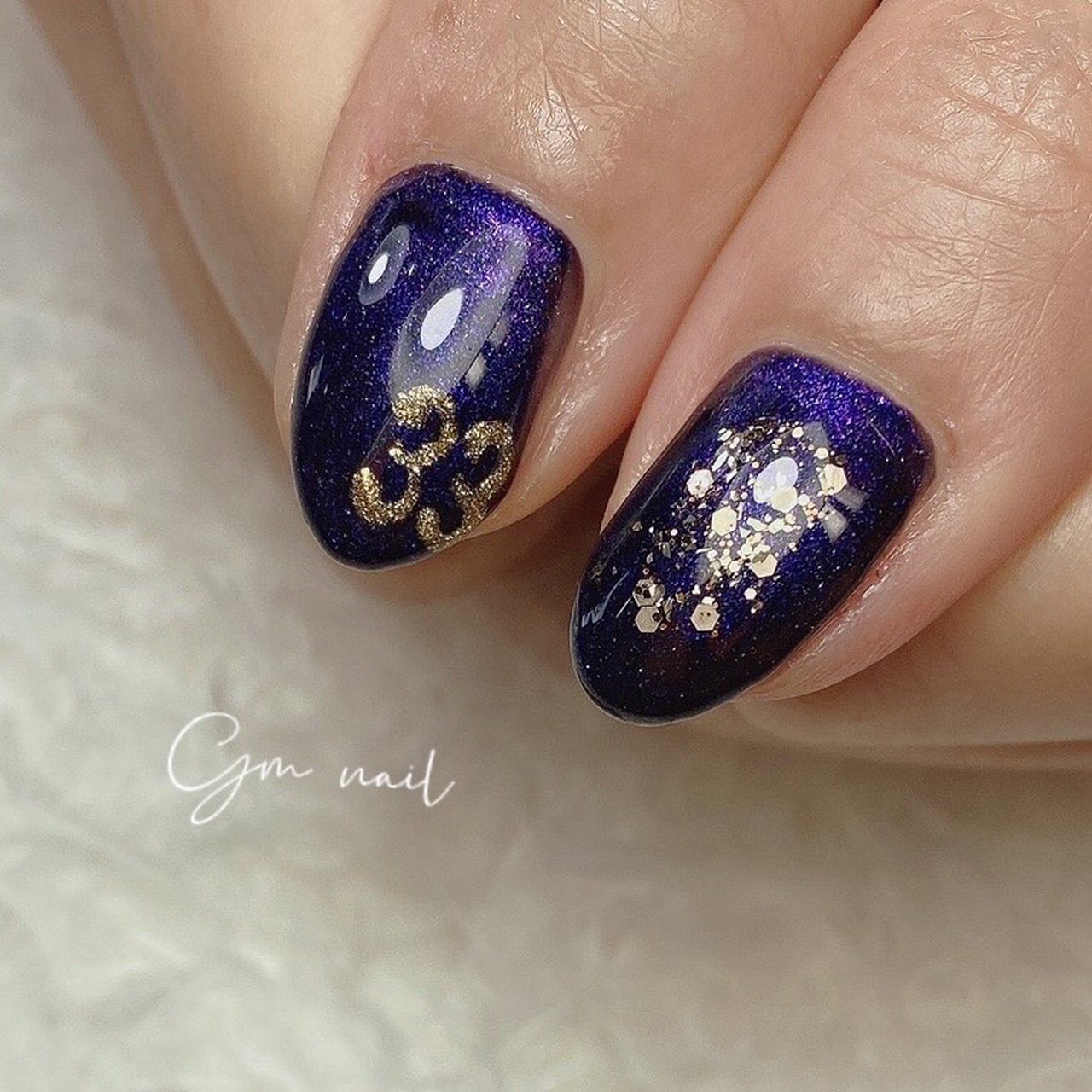 秋 冬 オールシーズン ハンド シンプル Gm Nailのネイルデザイン No ネイルブック