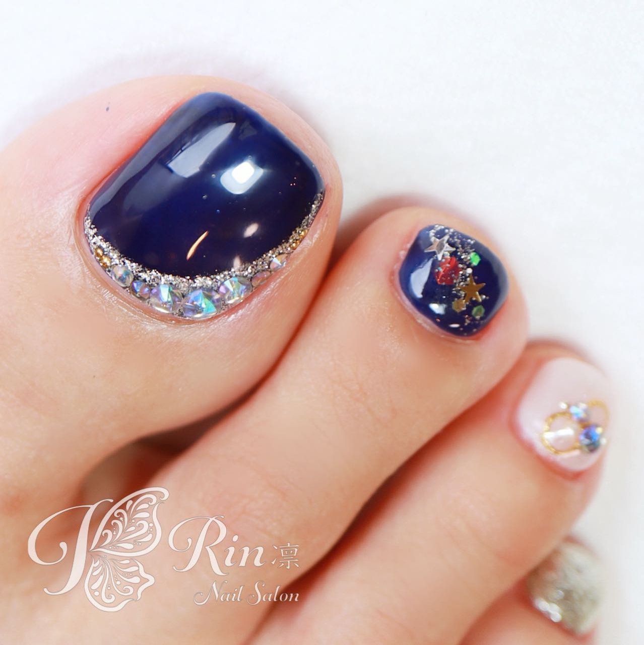 夏 秋 ハロウィン クリスマス フット Rin Nailのネイルデザイン No ネイルブック