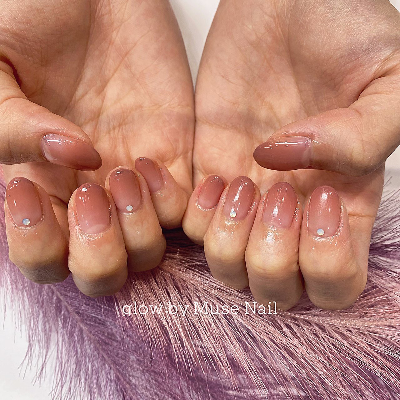 オールシーズン 入学式 オフィス ハンド グラデーション Glow By Muse Nailのネイルデザイン No ネイルブック