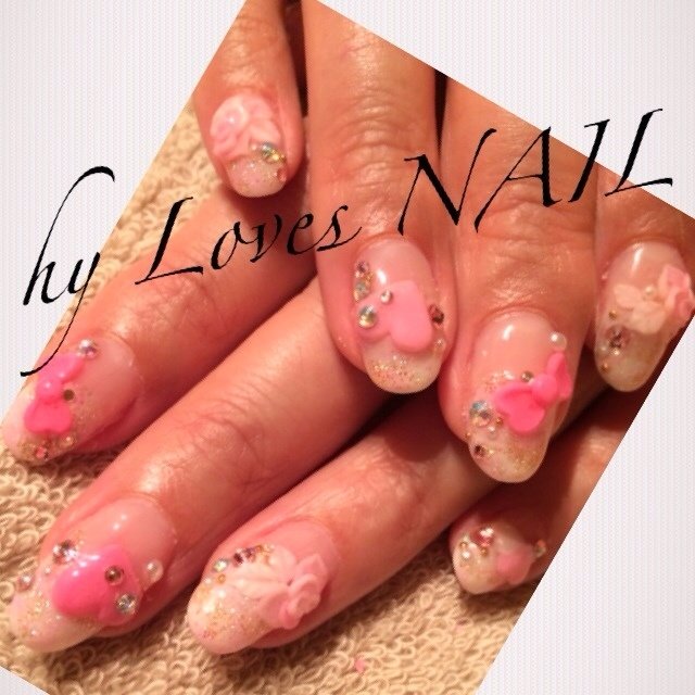 ブライダル ハンド マーブル ホワイト ジェル Hylovesnailのネイルデザイン No ネイルブック