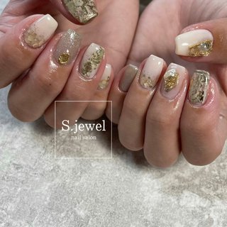 石ネイルのネイルデザイン ネイルブック