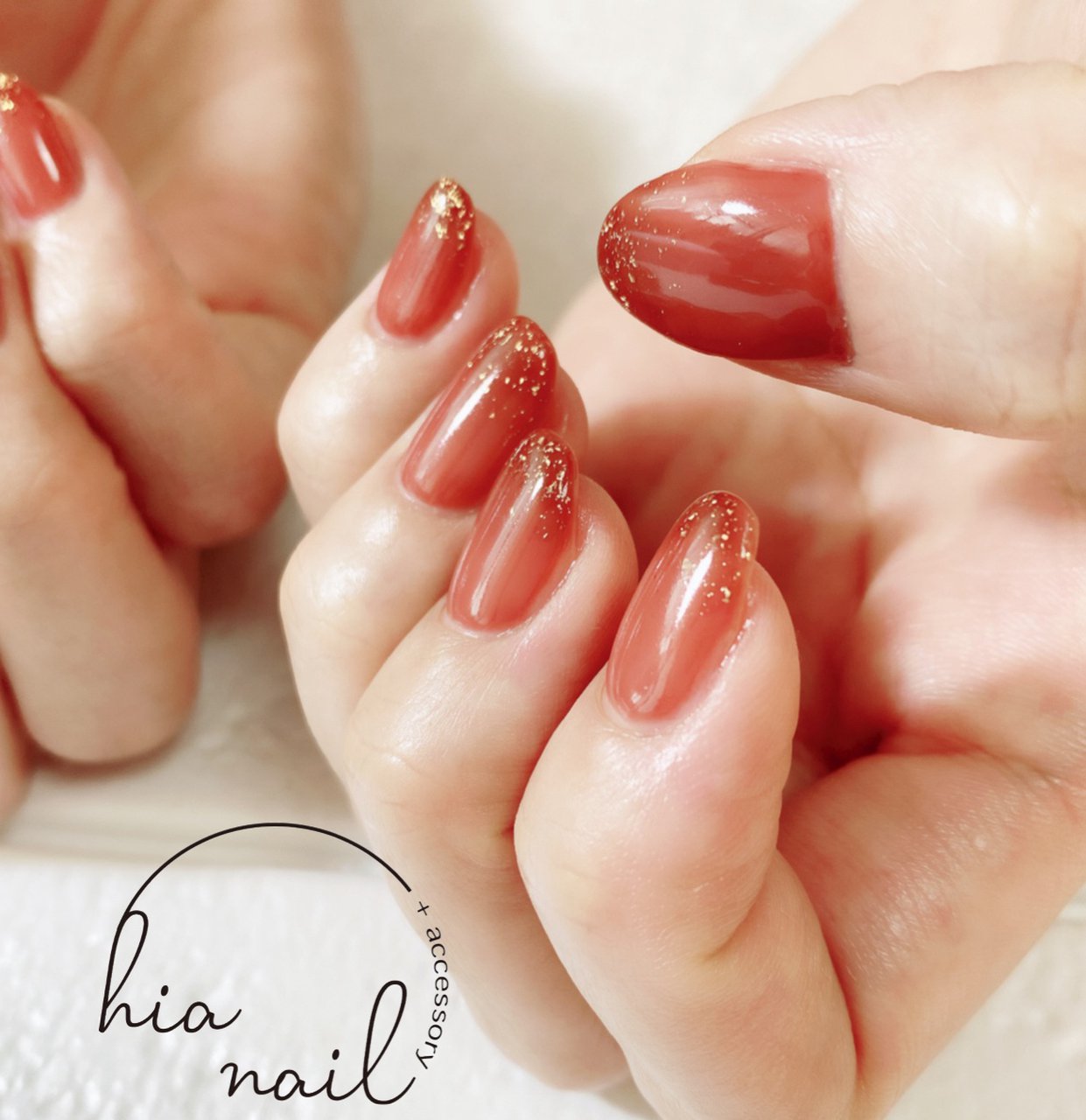 秋 冬 オールシーズン ハンド シンプル 枚方長尾ネイルサロン Hia Nail Midoriのネイルデザイン No ネイルブック