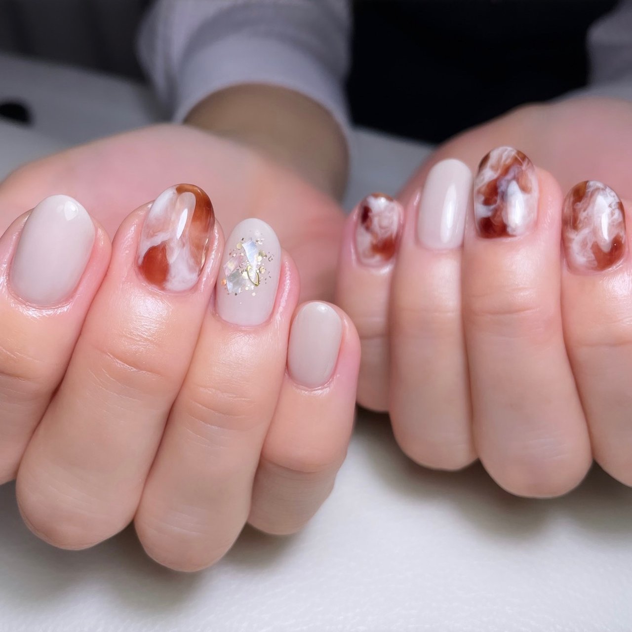 秋 冬 オールシーズン オフィス ハンド Chairsのネイルデザイン No ネイルブック