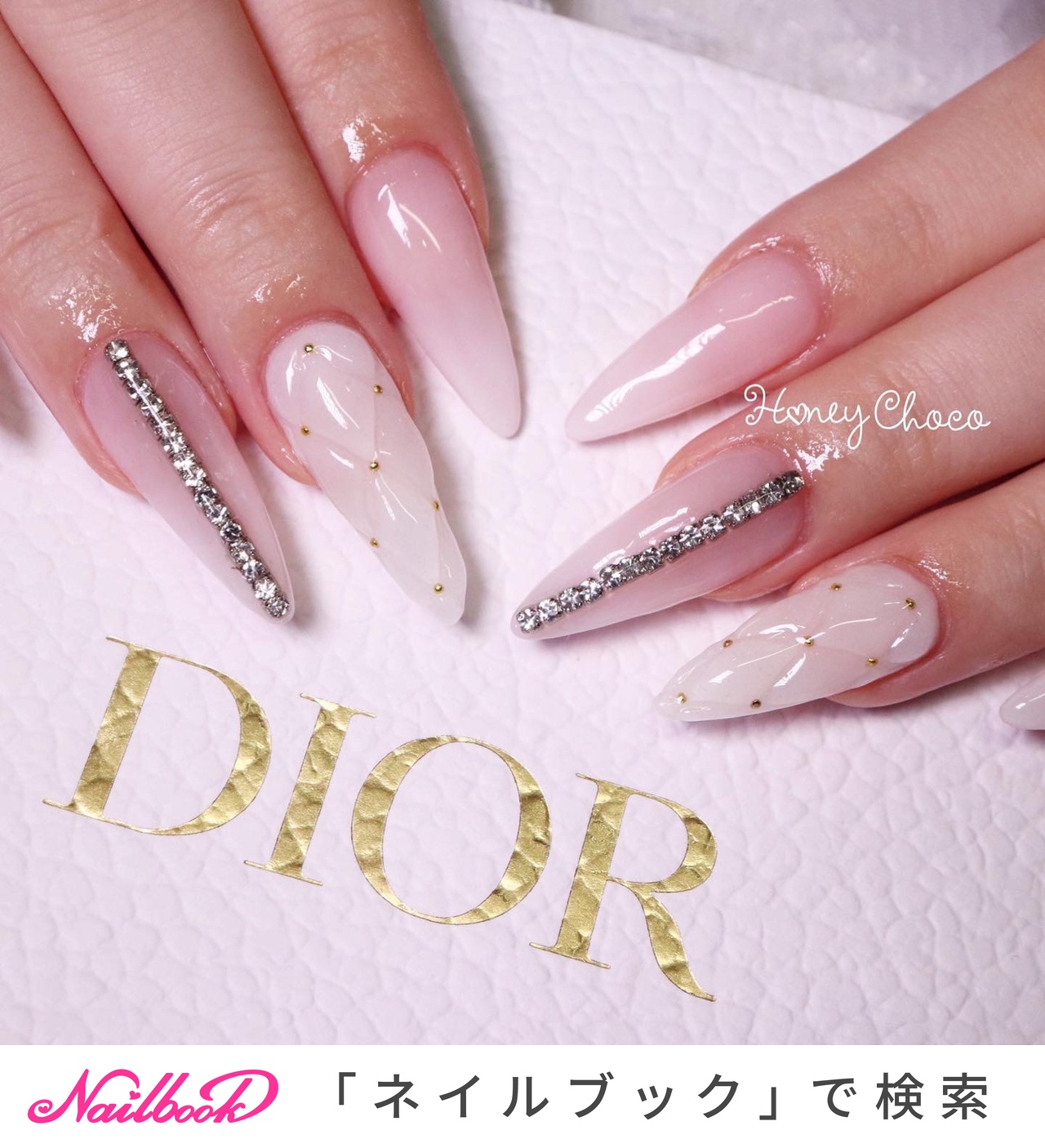 ライブ パーティー デート 女子会 ハンド Nail Salon School Honey Chocoのネイルデザイン No ネイルブック