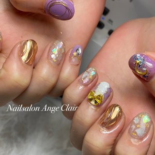 ラプンツェルネイルのネイルデザイン ネイルブック