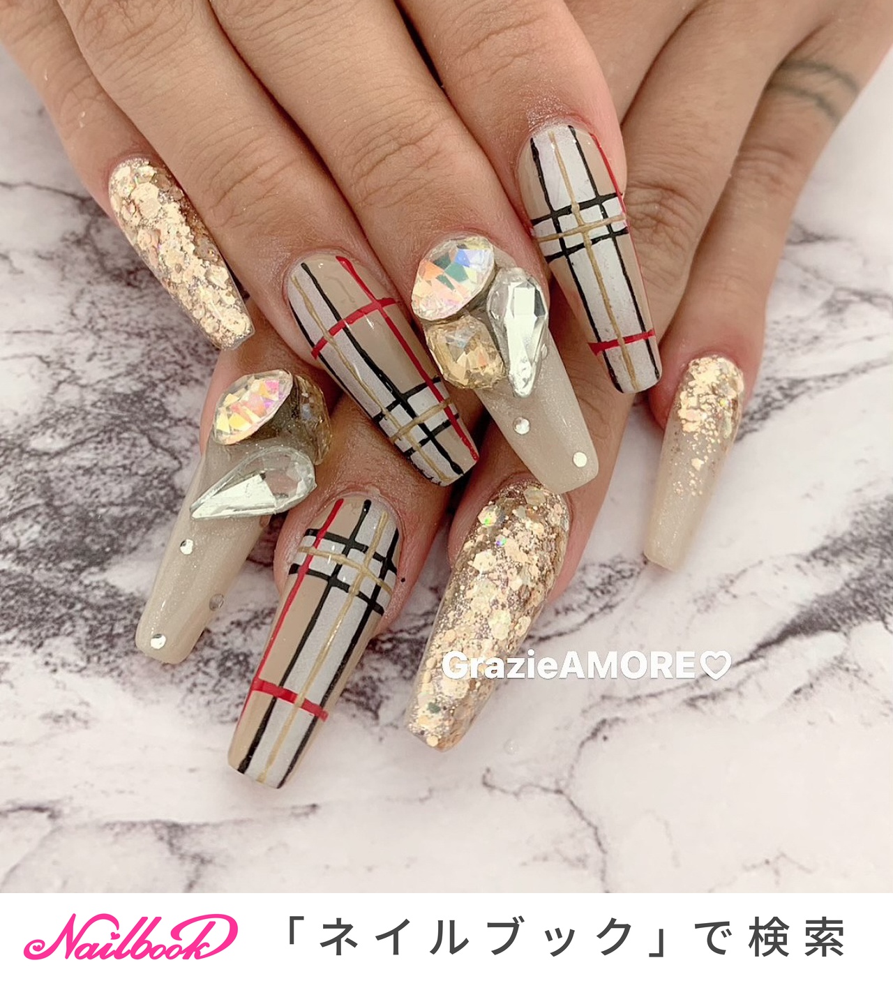 Grazie Amoreのネイルデザイン No ネイルブック