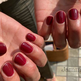 21年 新着順 ショート 赤のネイルデザイン ネイルブック