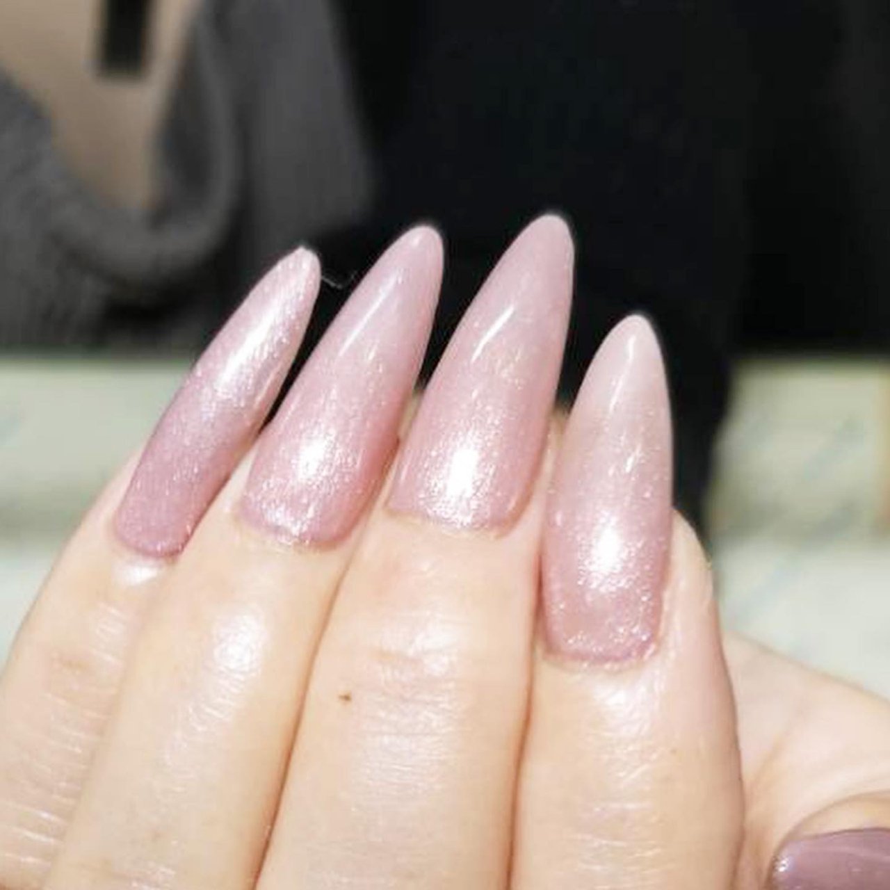 オールシーズン ハンド シンプル ワンカラー ロング Ecn Nailのネイルデザイン No ネイルブック