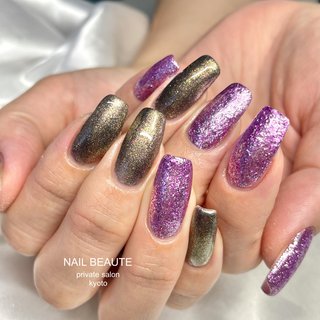 冬 派手ネイルのネイルデザイン ネイルブック