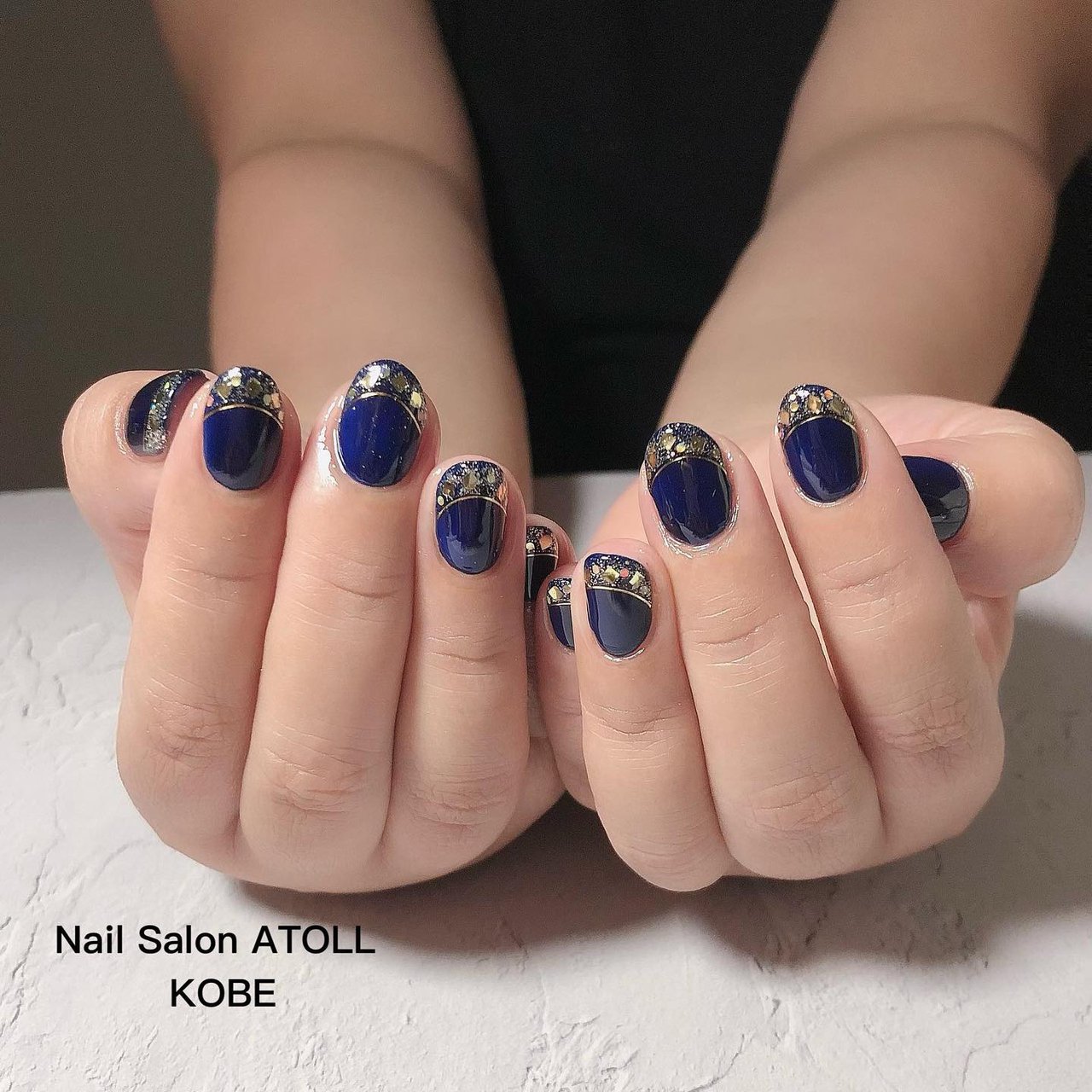 オールシーズン オフィス デート 女子会 ハンド アトール 神戸六甲のネイルデザイン No ネイルブック