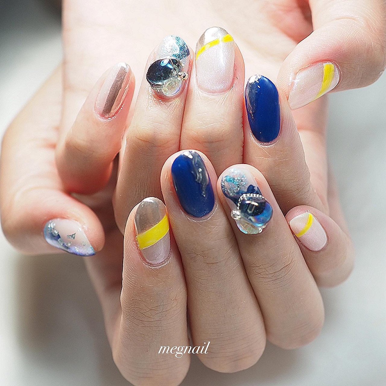 秋 オールシーズン ライブ スポーツ ハンド Megnailのネイルデザイン No ネイルブック