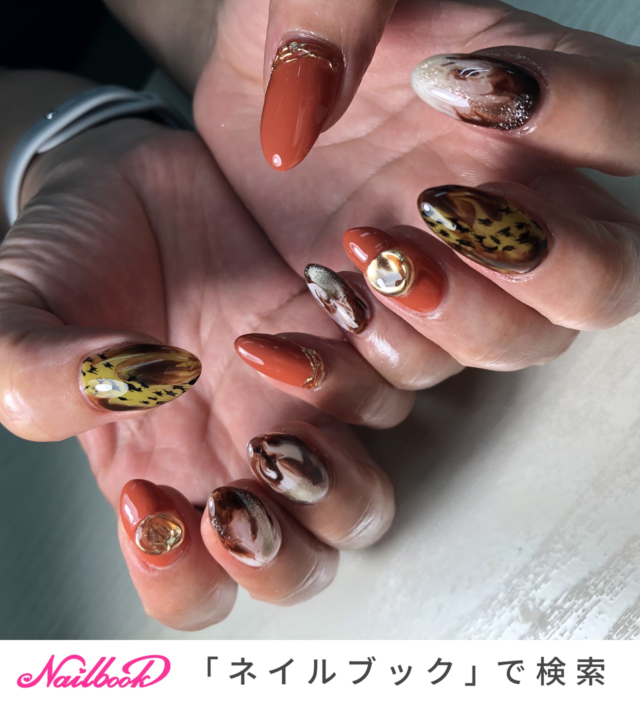 サファリネイルのネイルデザイン ネイルブック